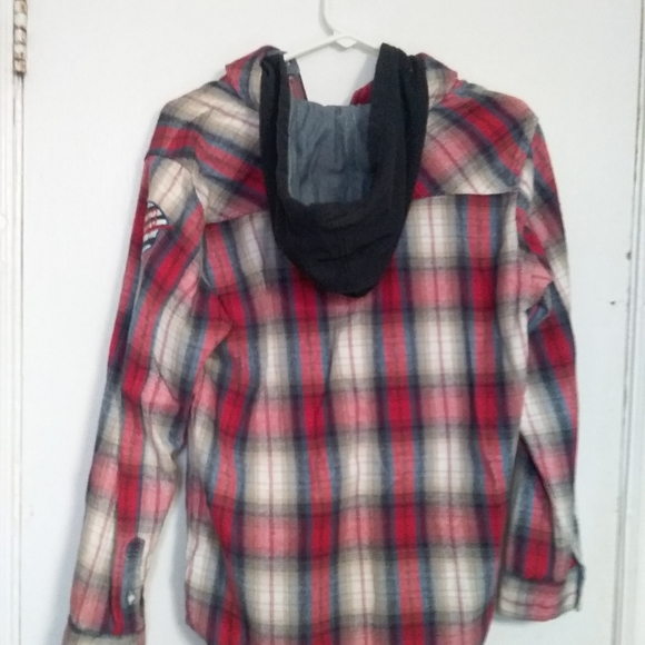 Levi's Flannel Hoodie - Picture 3 of 7